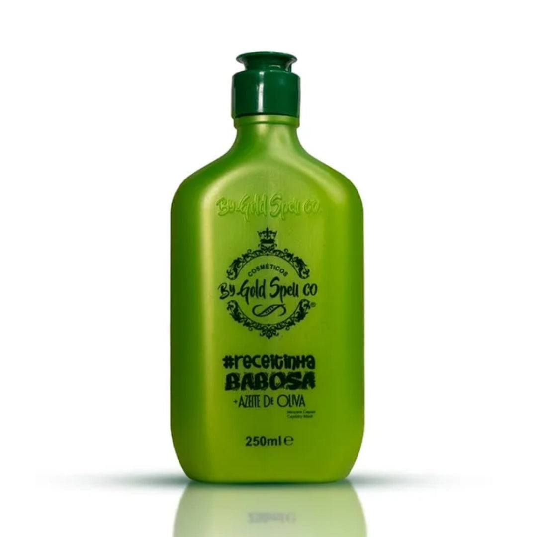 Gold Spell Receitinha Babosa Aloe Vera Olive Oil Hair Treatment 250ml Everk