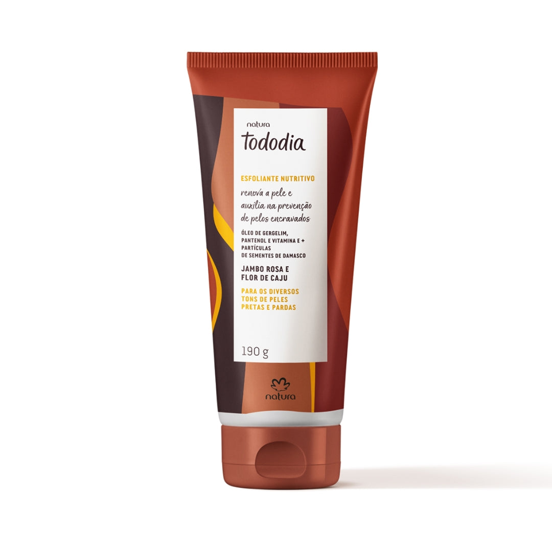 Todo Dia Nourishing Scrub Rosehip Cashew Flower 90g Natura Skin Care