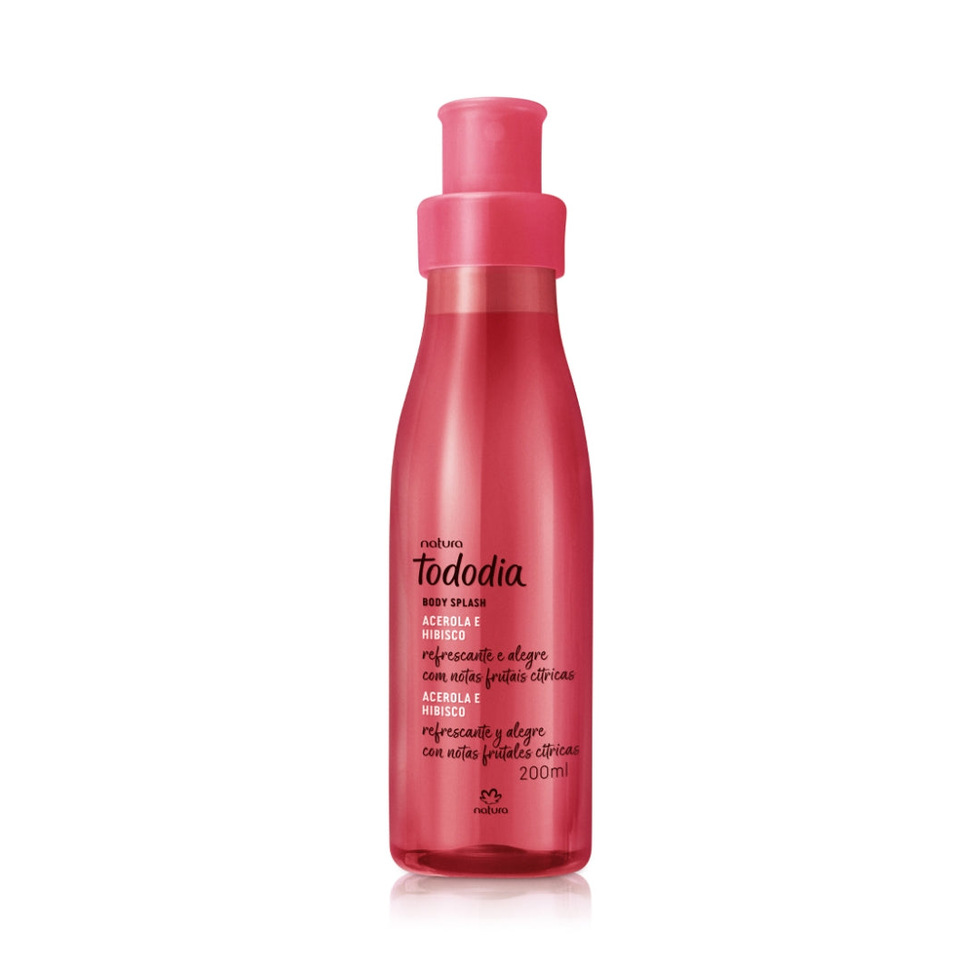 Todo Dia Acerola Hibiscus Body Splash 200ml Natura Fruity Fragance