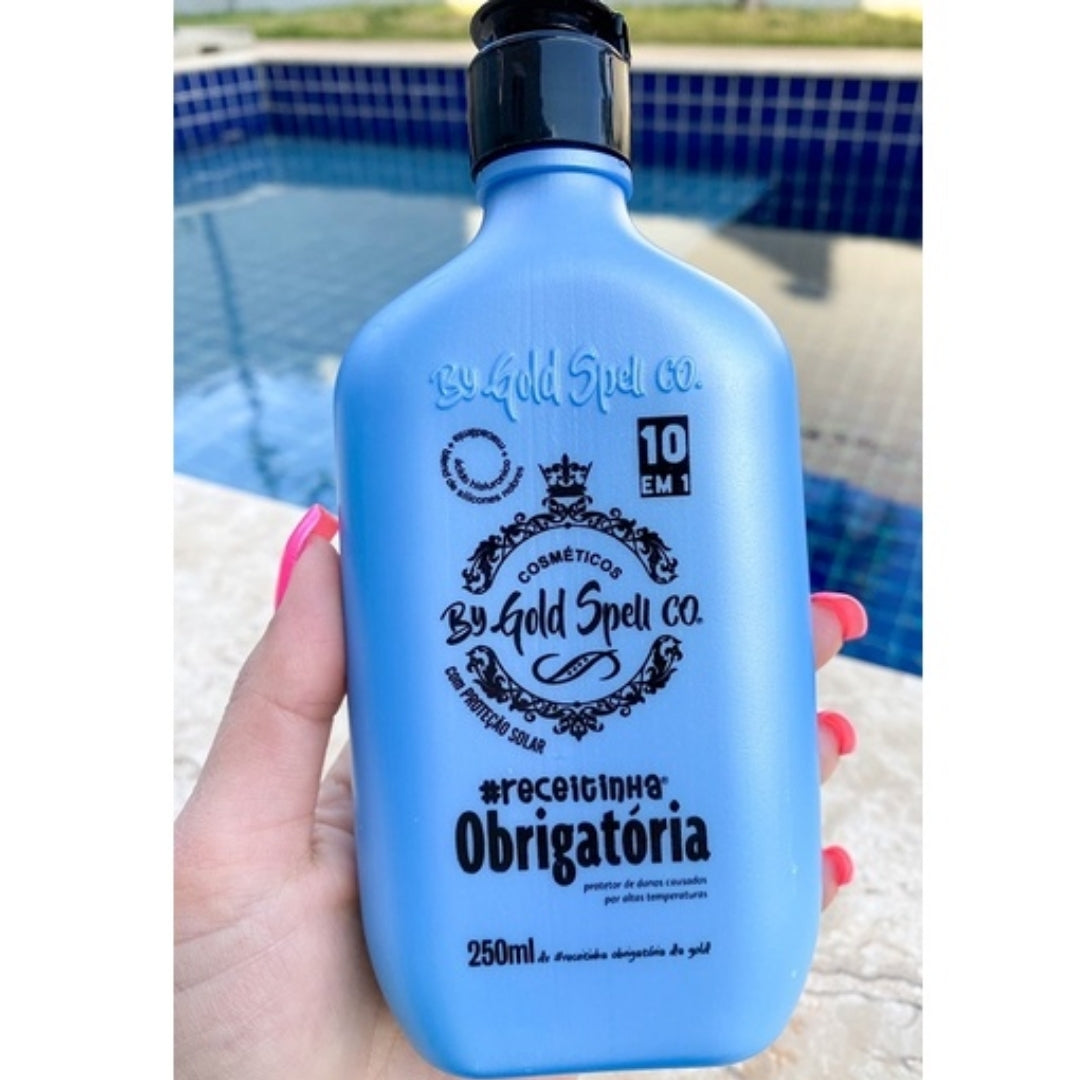 Gold Spell Receitinha Obrigatoria Damaged Hair Protection 250ml Everk