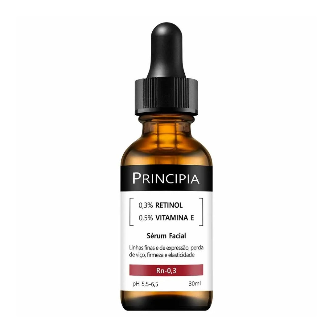 Facial Serum Vitamin C + Retinol + Hyaluronic Skin Care Kit Principia