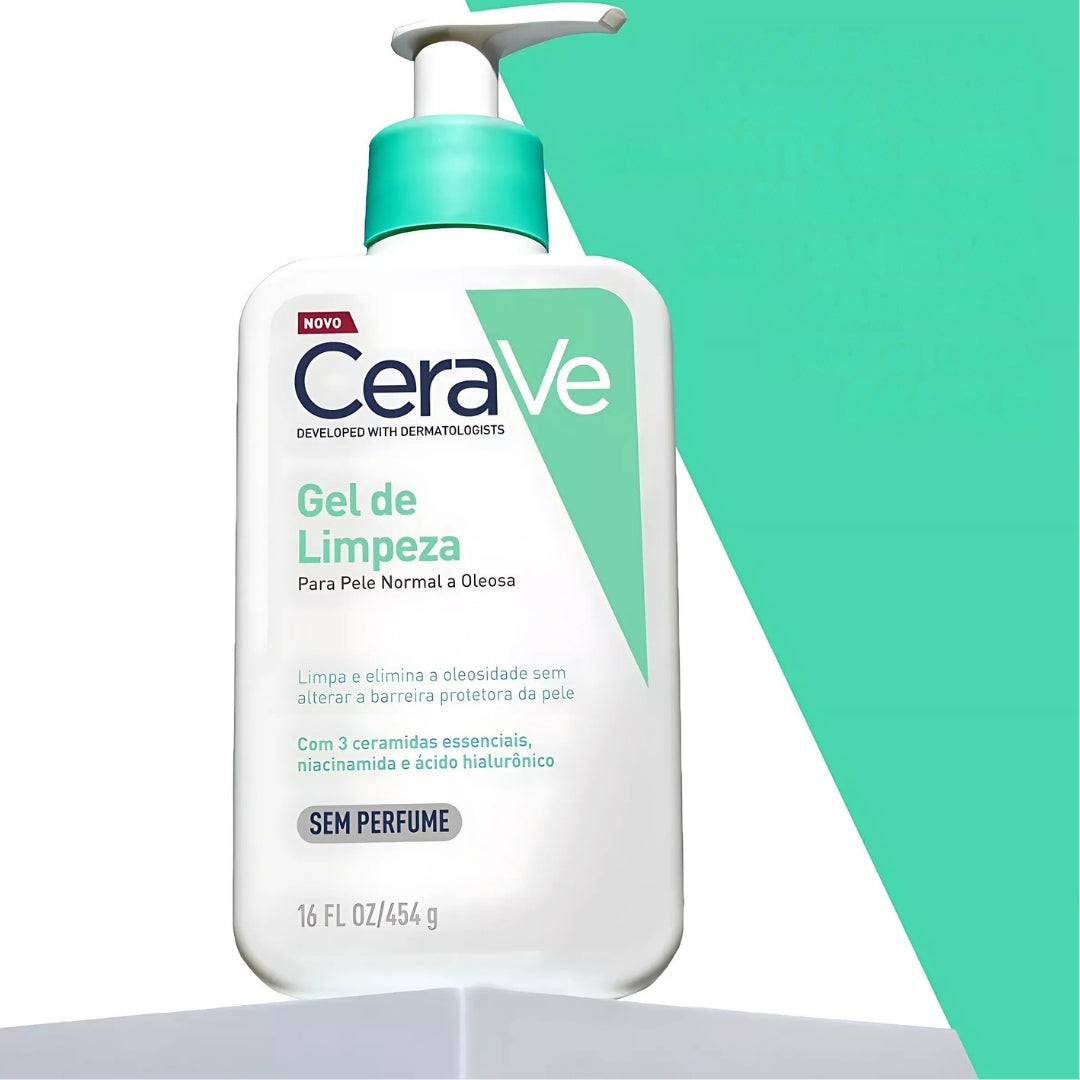 Facial Cleansing Gel Normal / Oily Skin Daily Care Protection 340ml Cerave