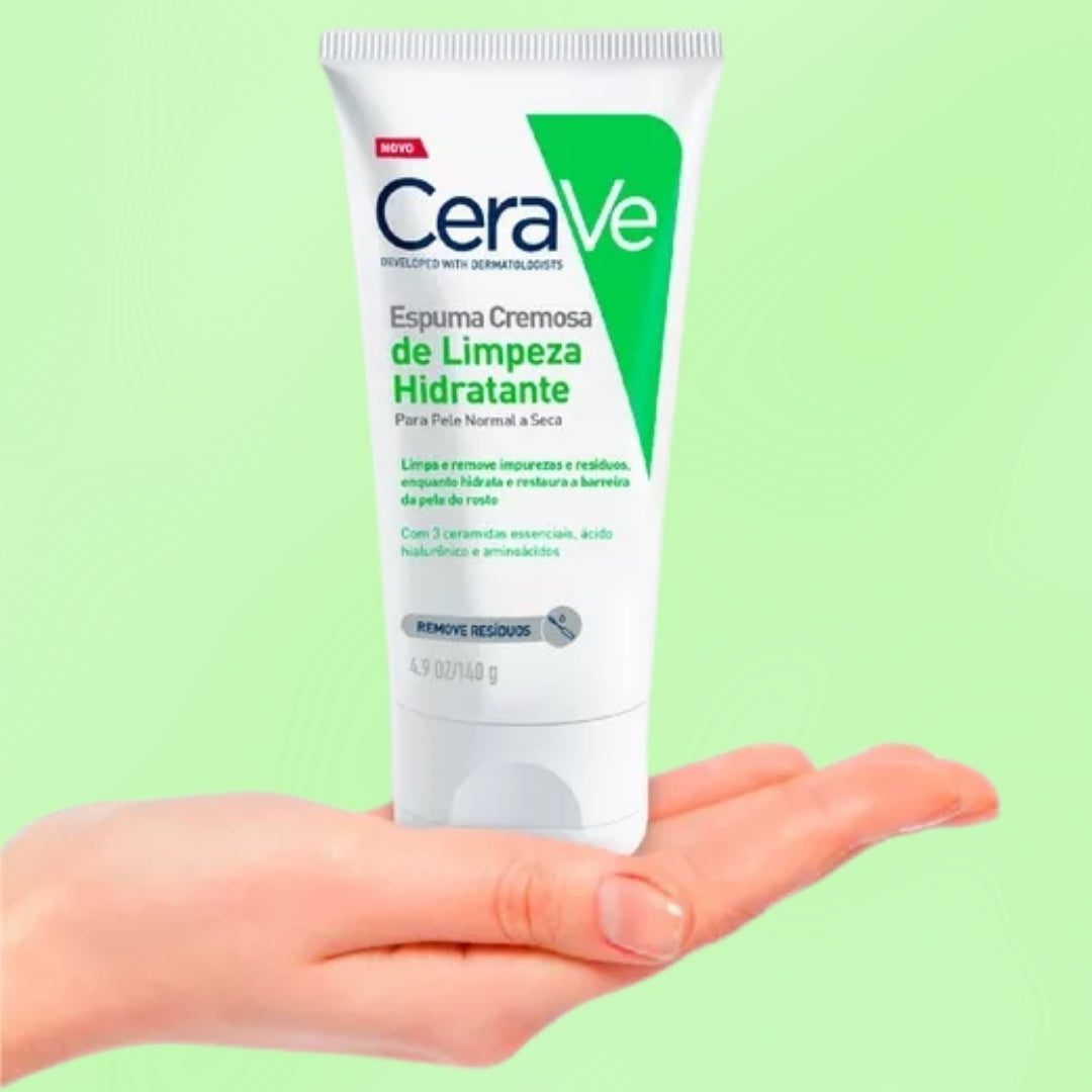 Moisturizing Cleansing Creamy Foam Day / Night All Skin Types 60g Cerave