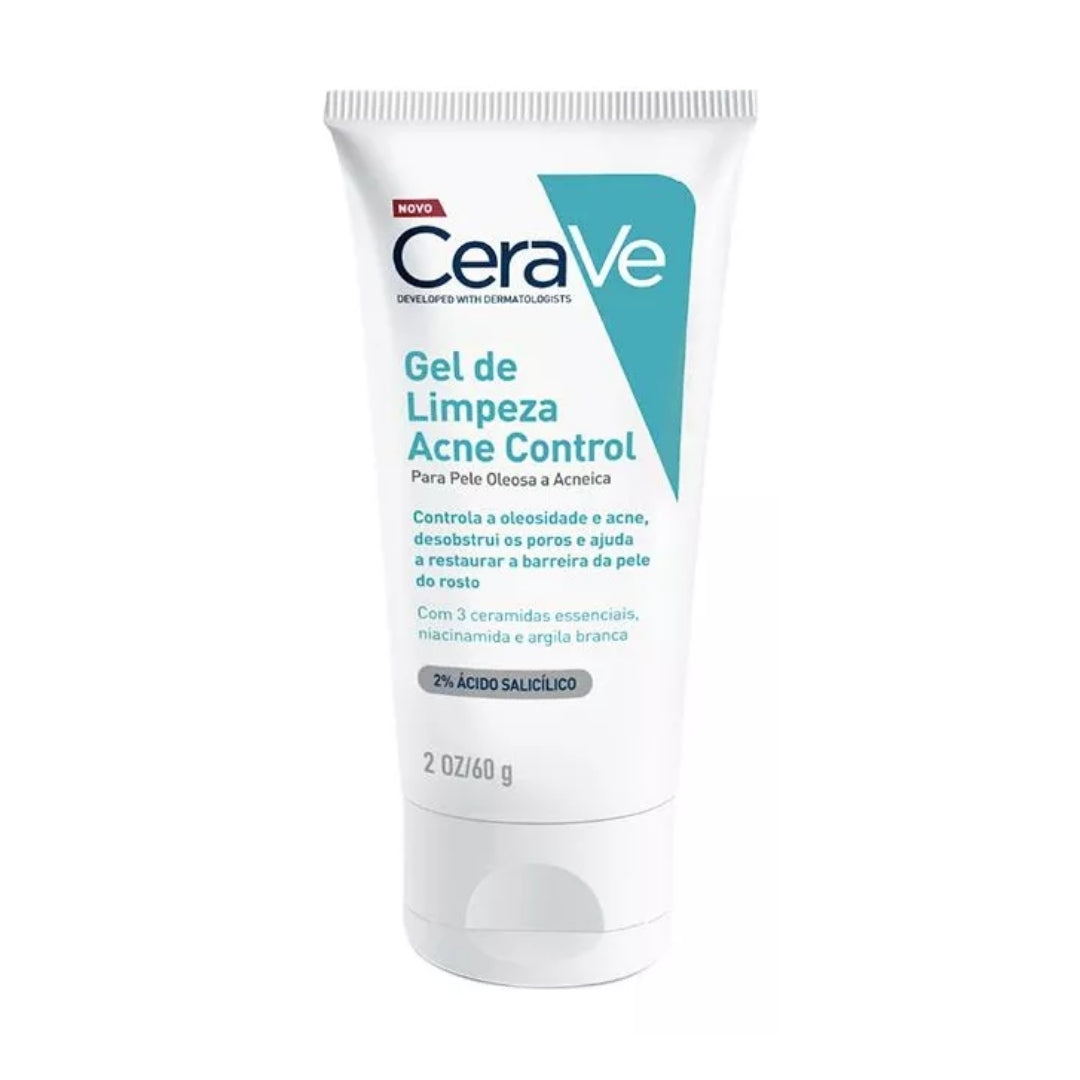 Acne Control Cleansing Gel Oily Acne-Prone Skin Day / Night Care 60g Cerave