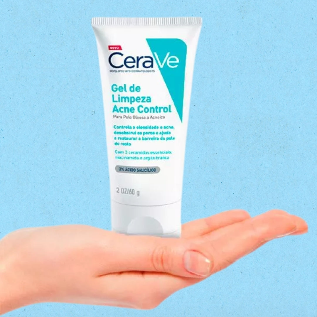 Acne Control Cleansing Gel Oily Acne-Prone Skin Day / Night Care 60g Cerave