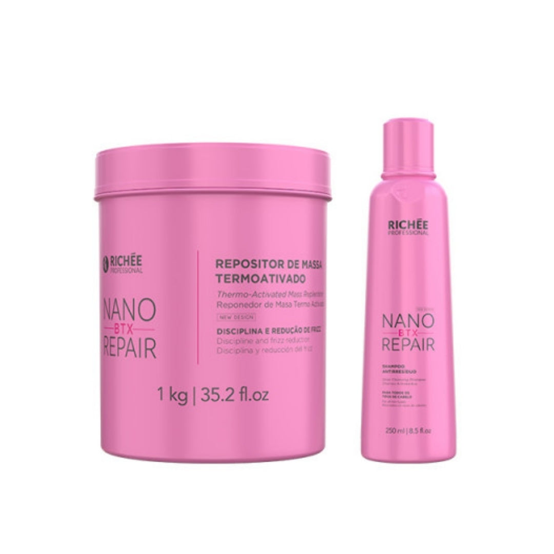 Nanobtx Deep Hair Mask Mass Replenisher Repair Treatment Kit Richée