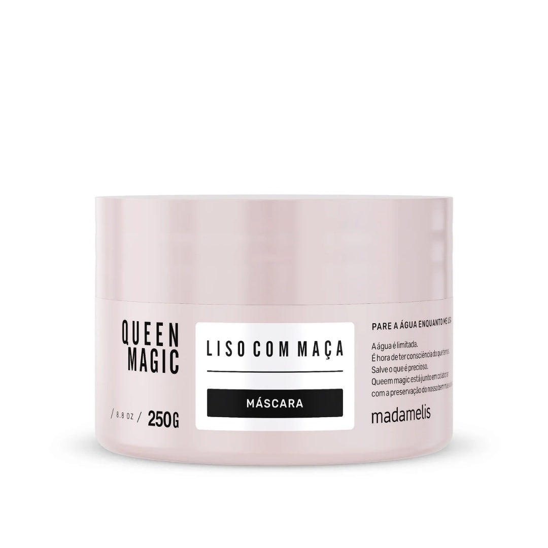 Liso com Maca Apple Vinegar Queen Magic Hair Mask 250g Madamelis