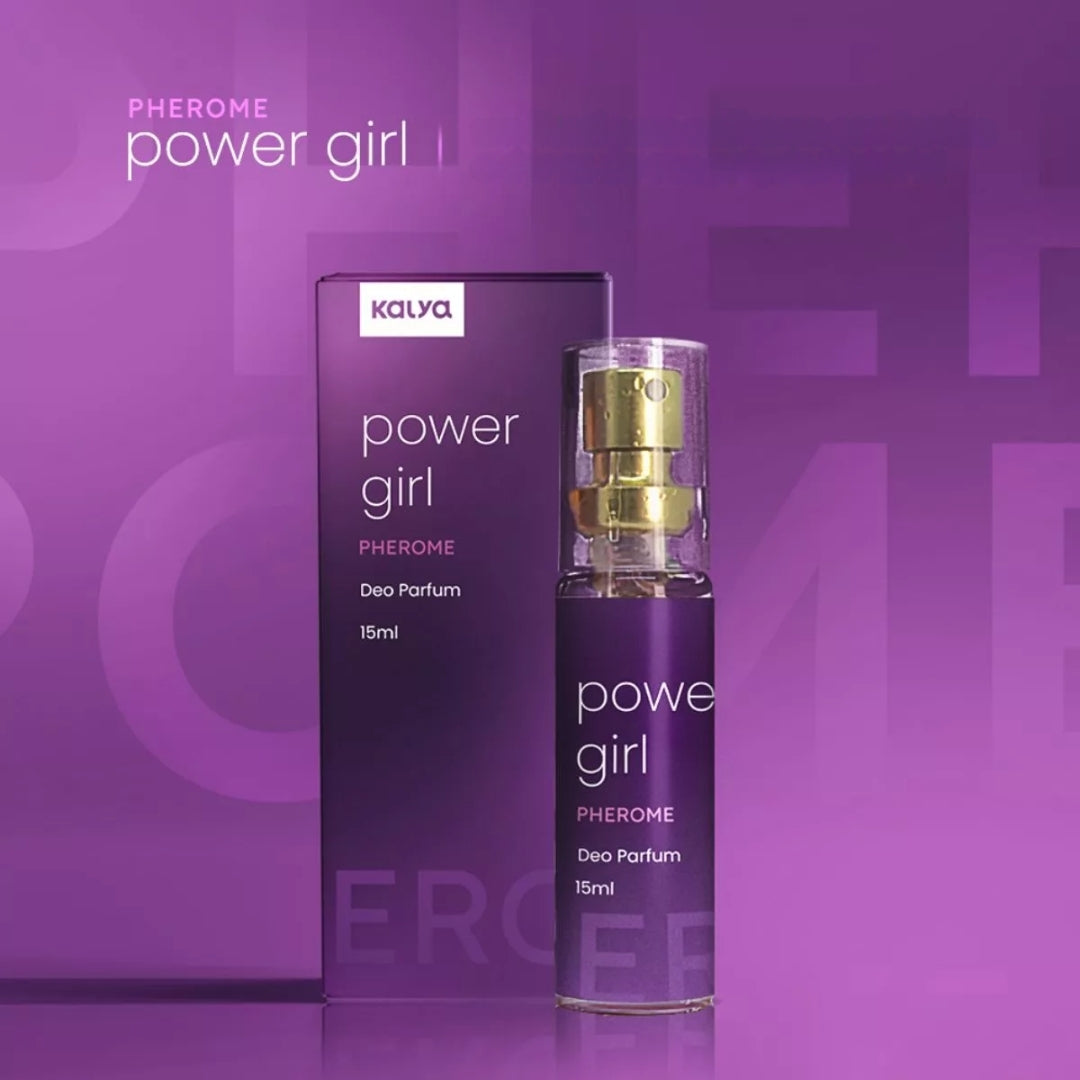Power Girl Pheromone Deo Parfum Floral Fruity Fragance 15ml Kalya Perfume