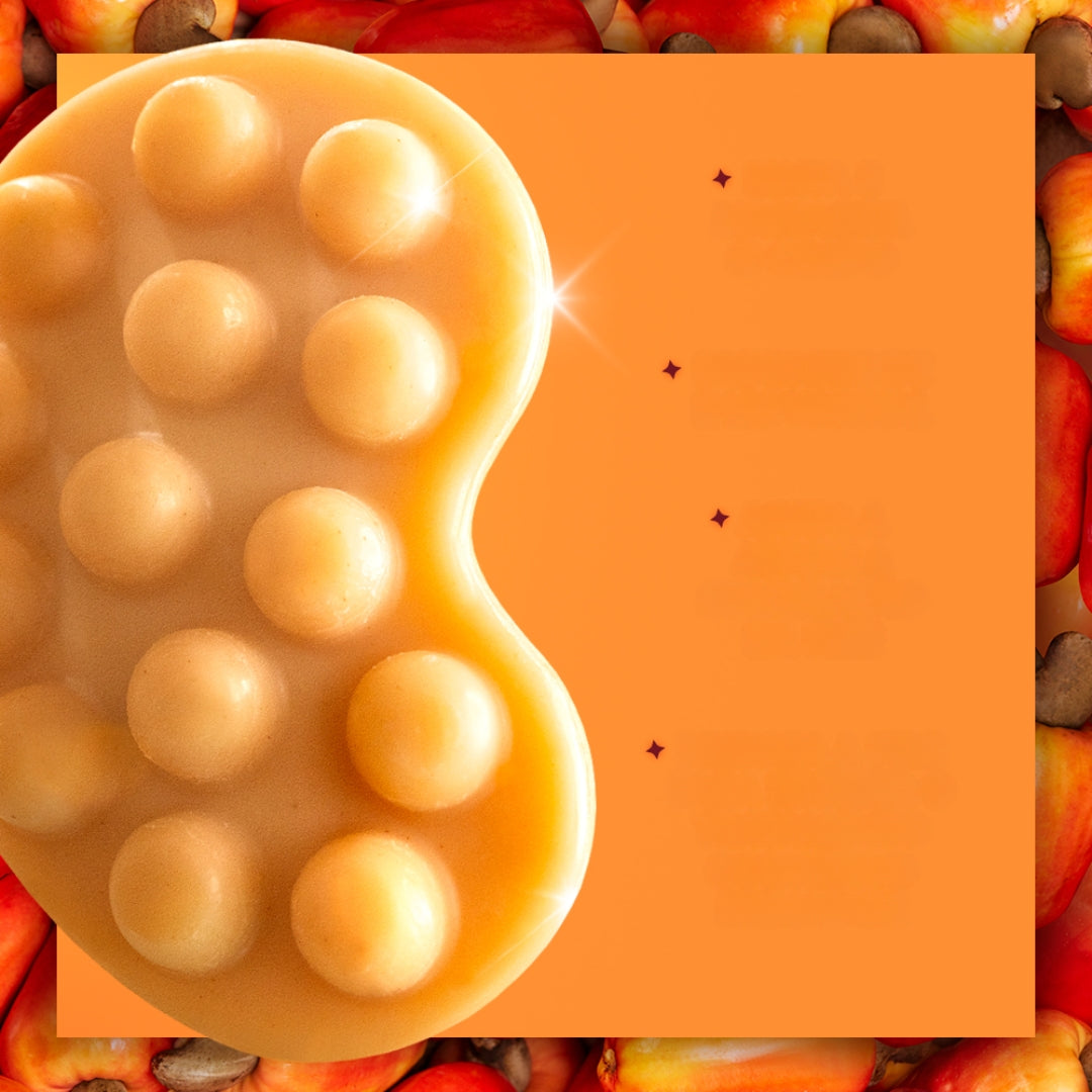 Lot of 5 Caju Cashew Massaging Soap Bath Body Skin Care 90g L'occitane