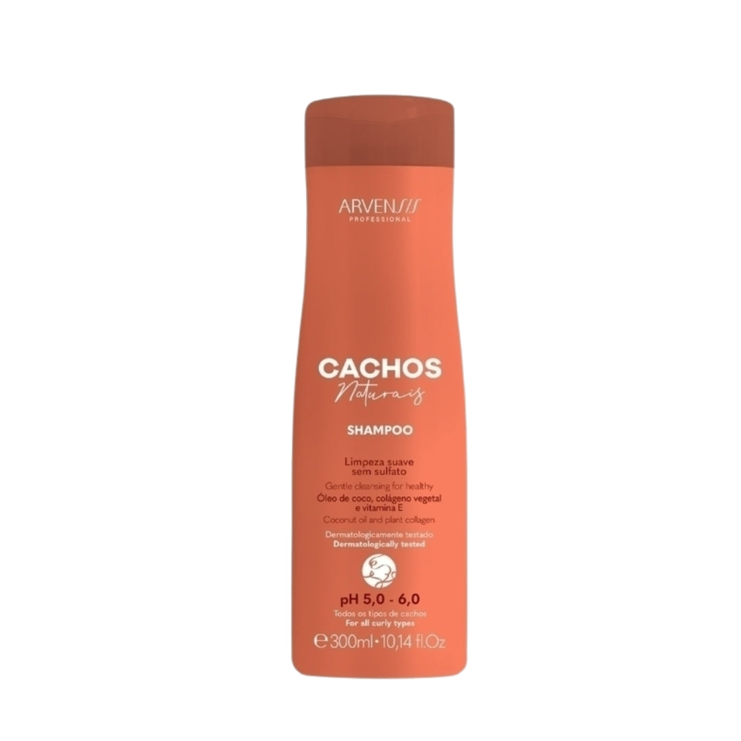 Cachos Naturais Curls Activator Curly Wavy Hair Home Care Kit 3x 300ml Arvensis
