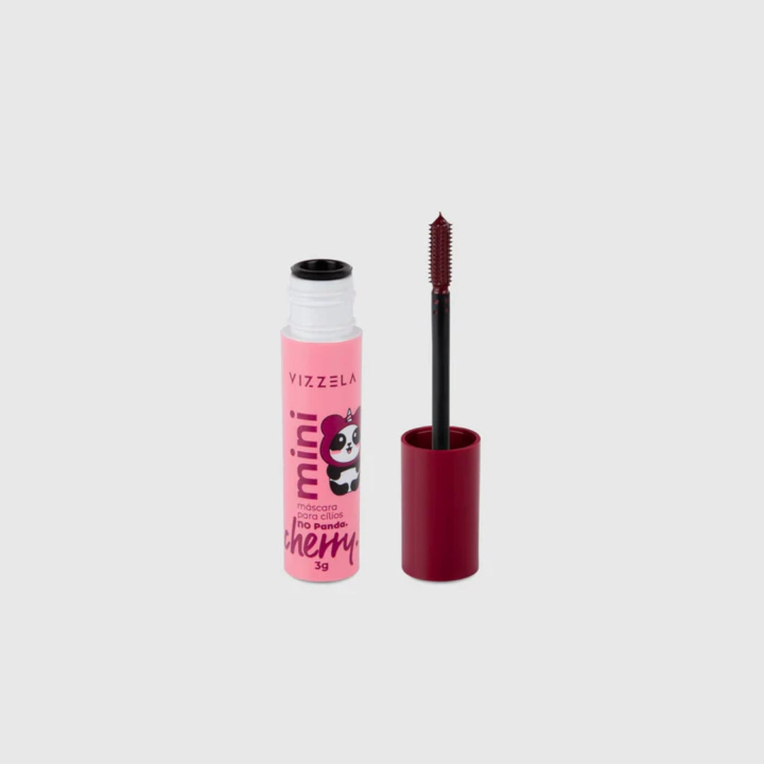 No Panda Eye Mascara Black Brown Cherry Colors Kit 3x 3g Vizzela Makeup