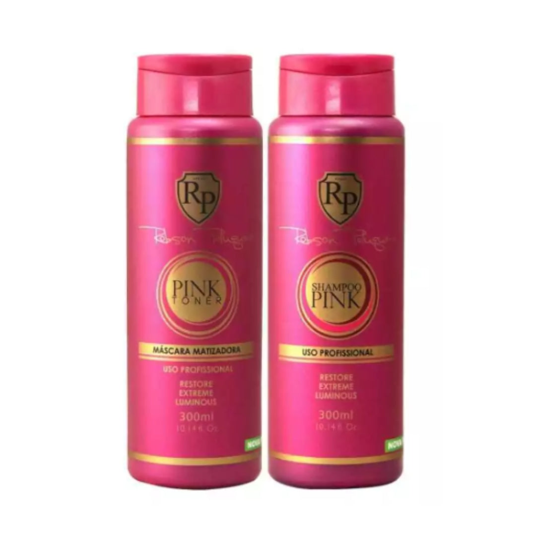 Robson Peluquero Home Care Pink Color Maintenance Kit 2x300ml / 10.1 Oz