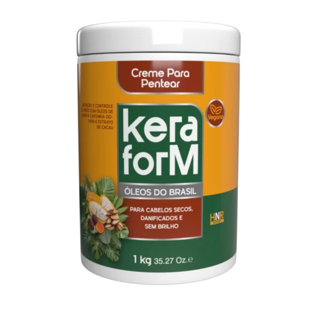 Skafe keraform óleos do brasil combing comming 1kg / 35.27 fl oz