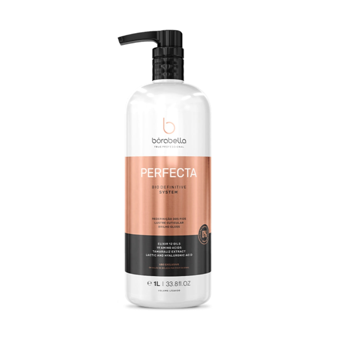 Perfecta Bio Definitive System Progressive Brush Hair Elixir 12 Huiles 1L - Borabella