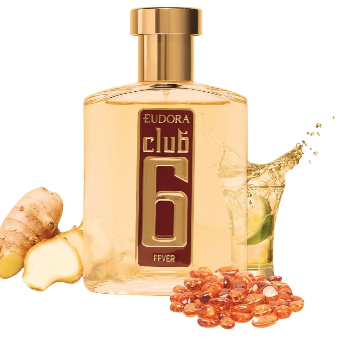 Club 6 Fever Deodorant Cologne Body Fragance Parfum 95ml Eudora