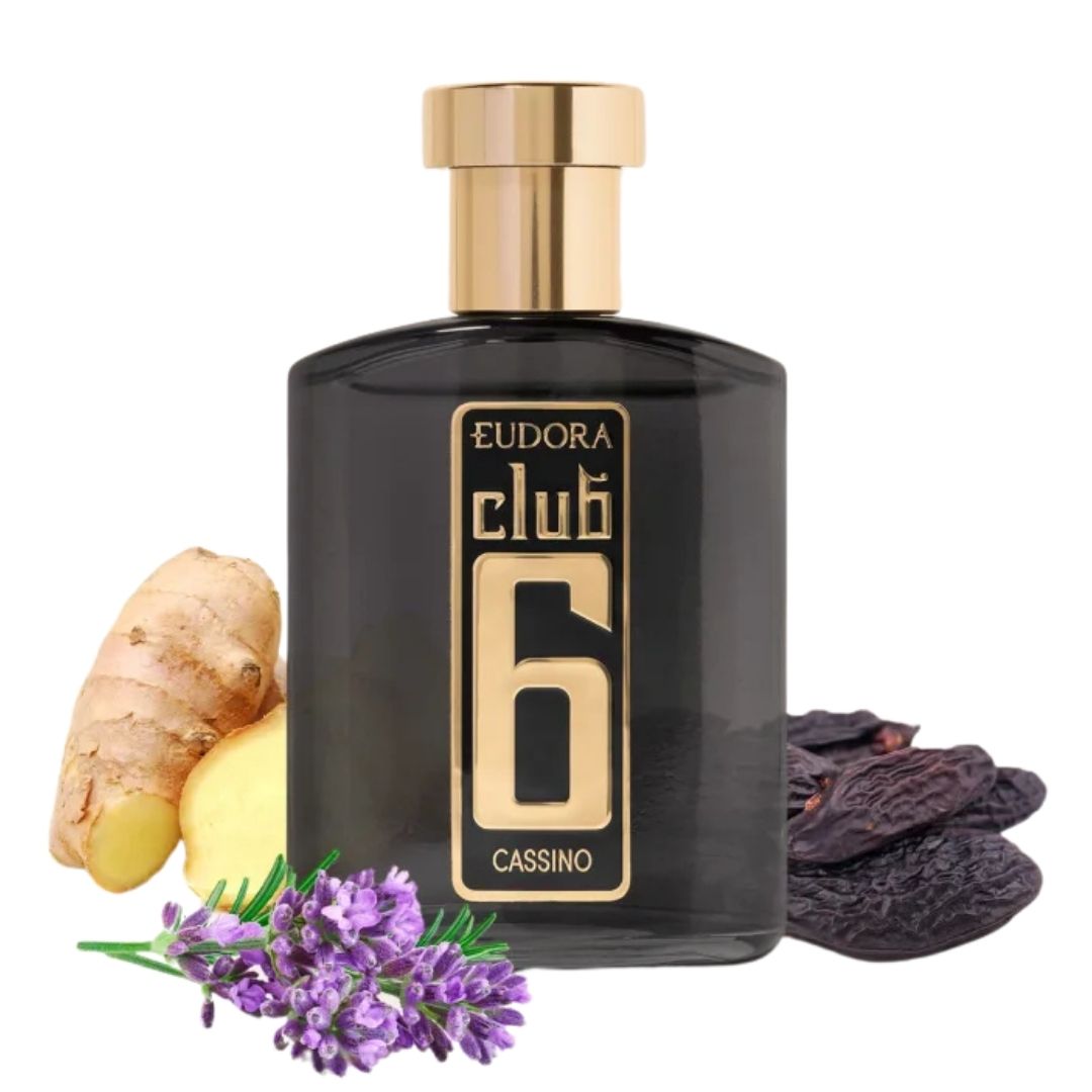 Club 6 Cassino Deodorant Cologne Body Fragance Parfum 95ml Eudora