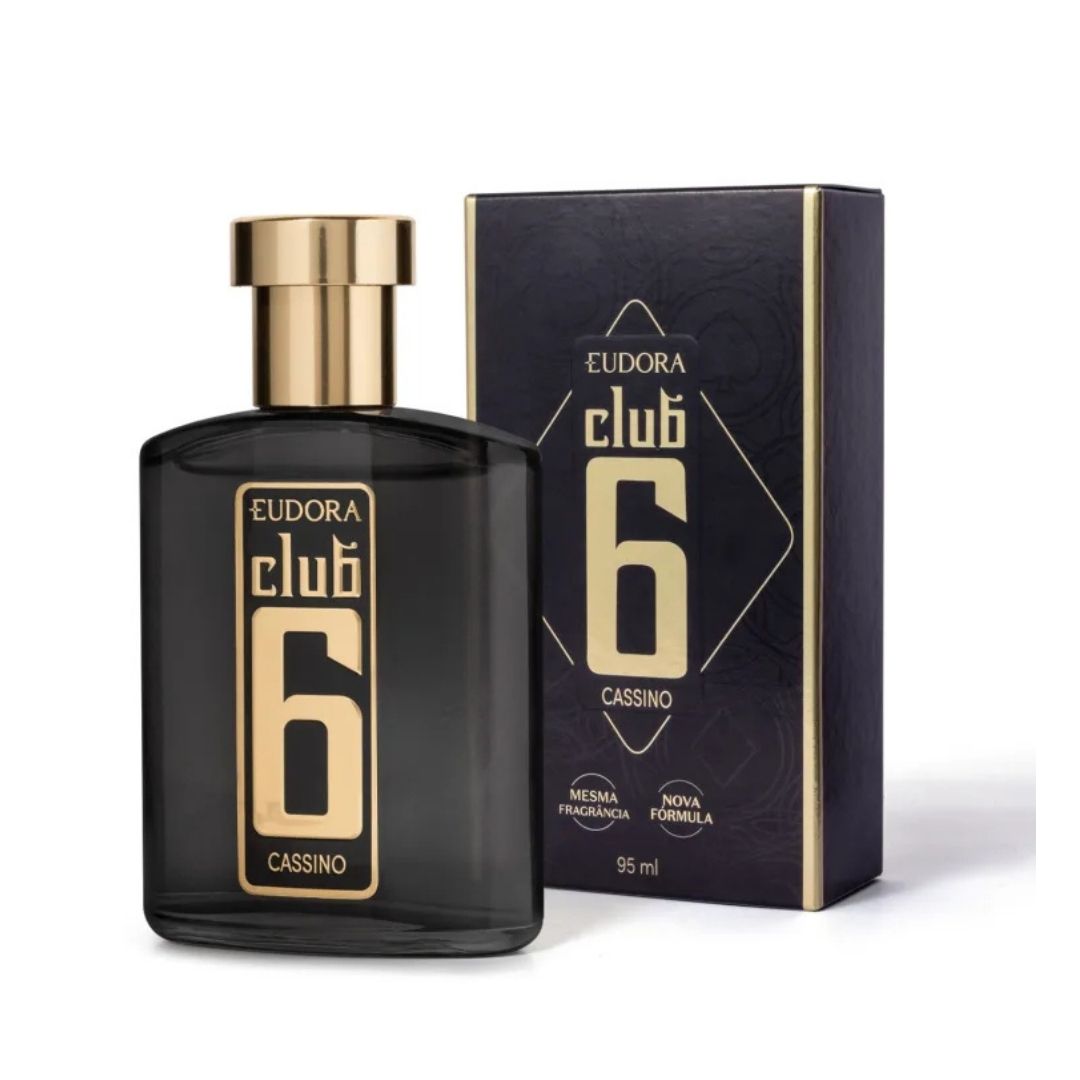 Club 6 Cassino Deodorant Cologne Body Fragance Parfum 95ml Eudora