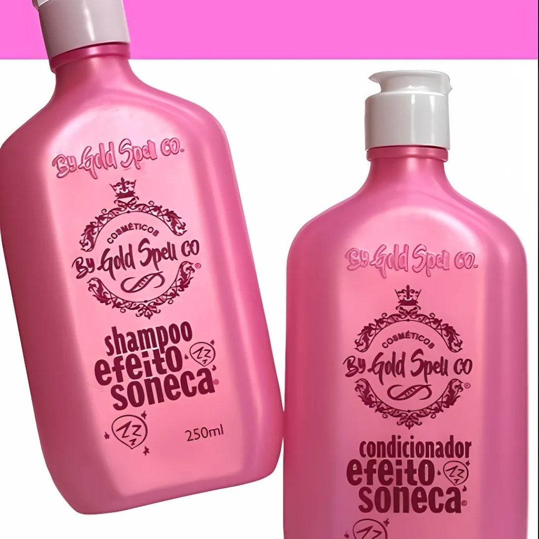 Gold Spell Efeito Soneca Hair Moisturizing Home Care Kit 2x 250ml Everk