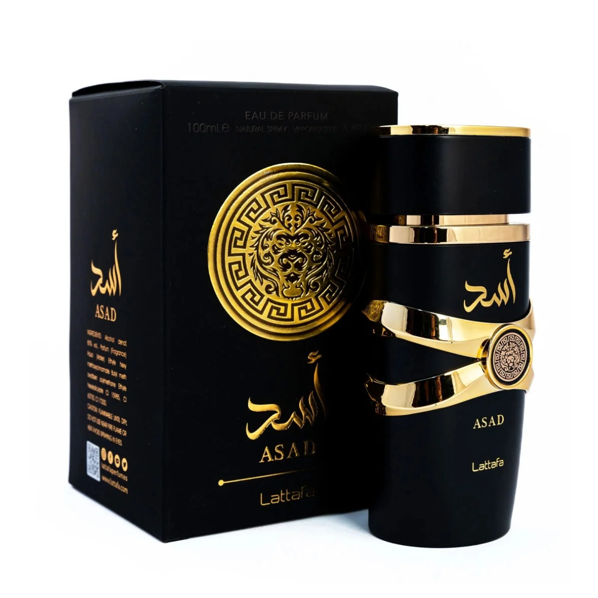 Lattafa Asad Eau de Parfum Fragance EDP Men's Arabic 100ml Perfume