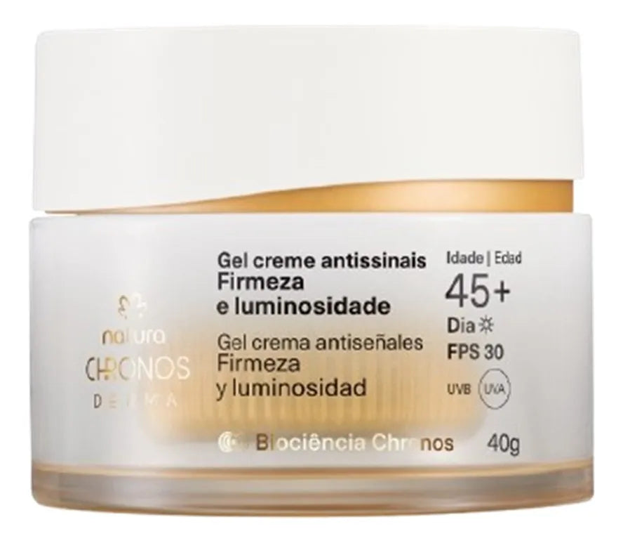 Natura CHRONOS Antissinais 45+ Dia Firmeza Radiância / anti-aging Cream 45+ Day Firmness And Radiation - 40g