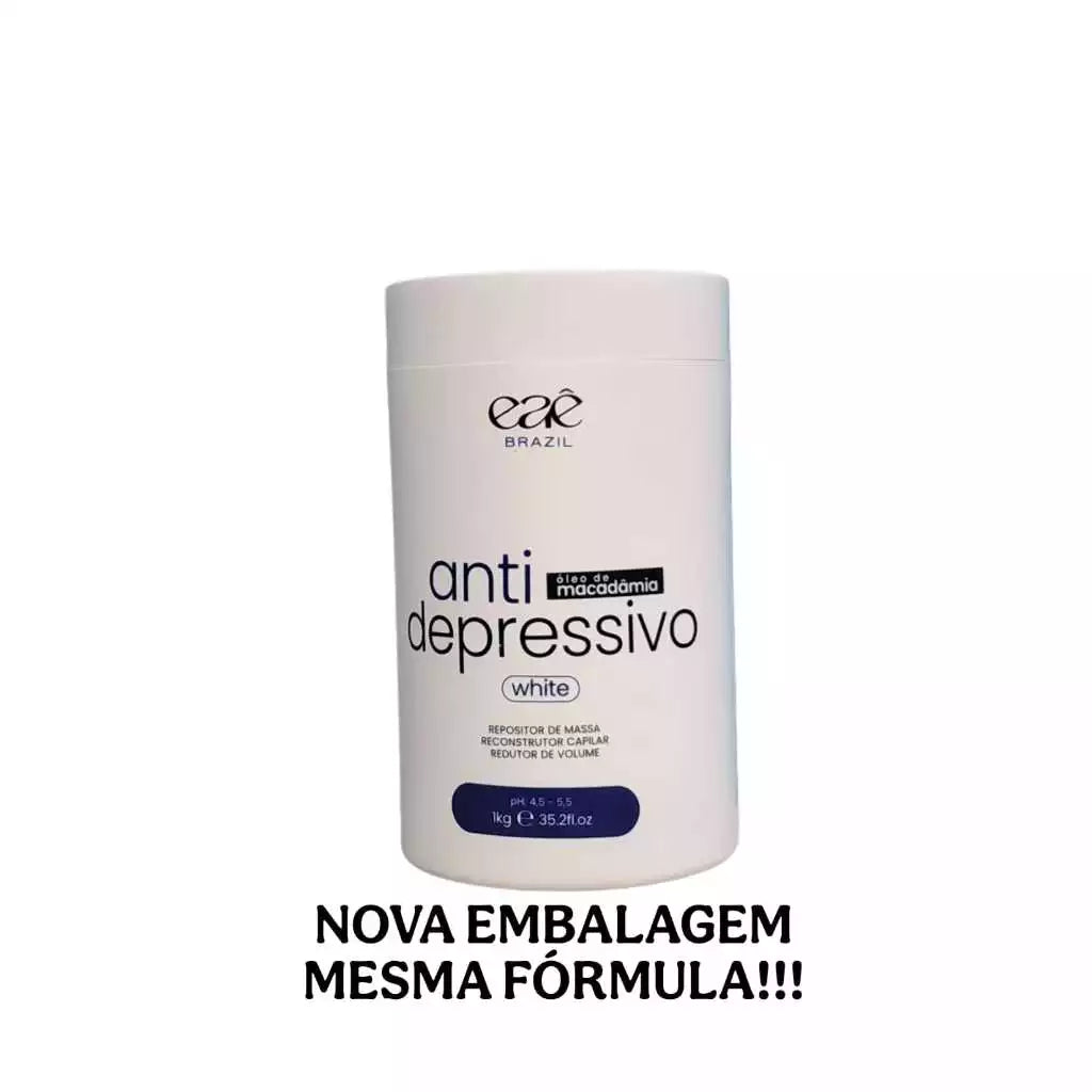 Eaê Cosmetics Anti Depressivo White Mask 1Kg / 35,27 fl oz
