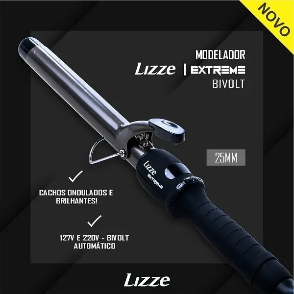 Modeleur de boucles automatique professionnel Bivolt Extreme Curler 480F 220V - Lizze