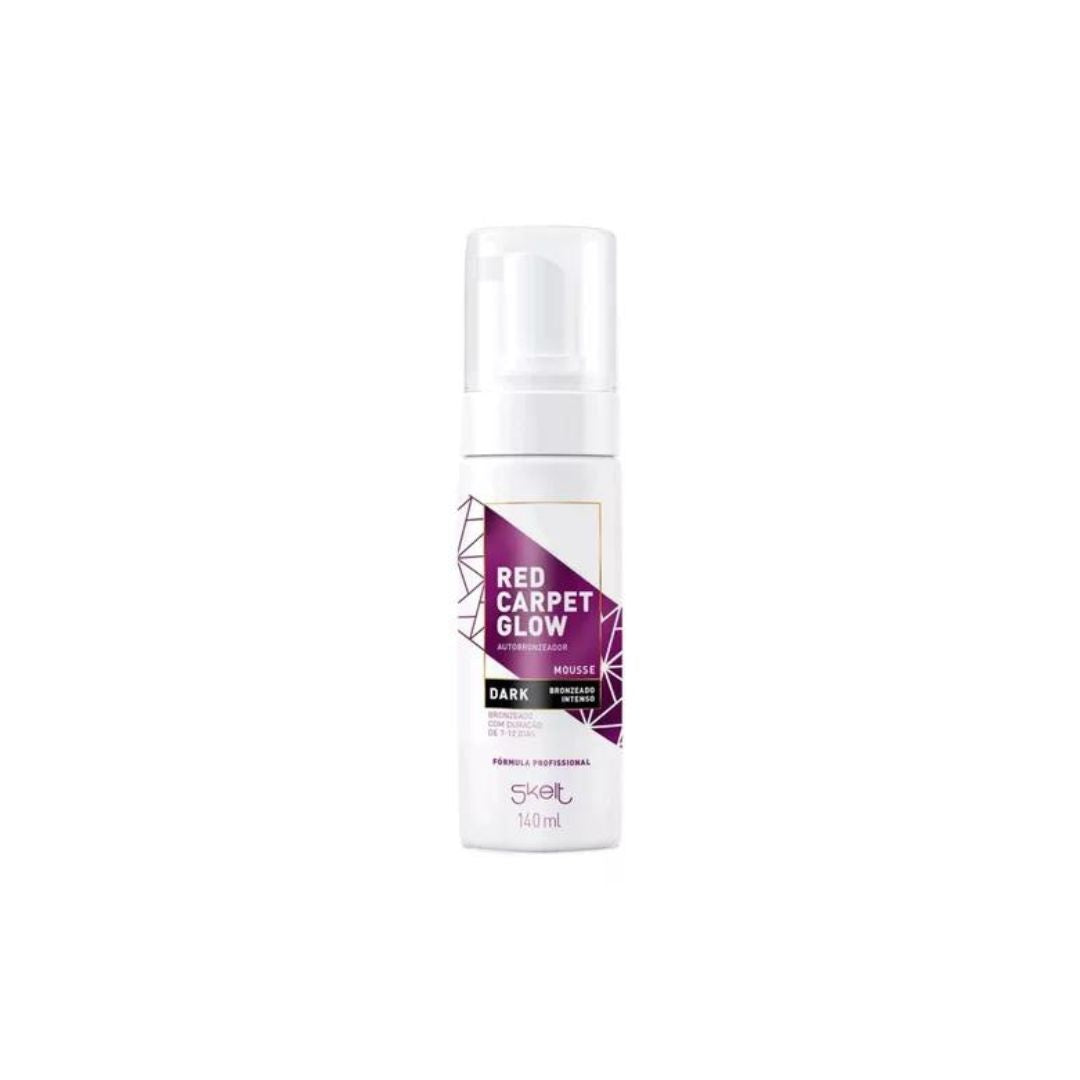 Mousse autobronzante Red Carpet Glow Illuminateur de teint foncé Glow 140 ml Skelt