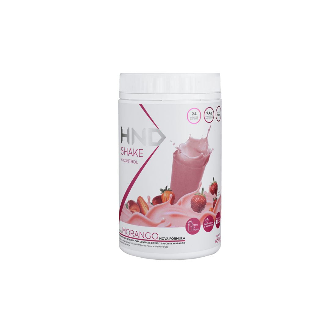 Boisson nutritionnelle pour le contrôle du poids Shake H-Control saveur fraise 450g Hinode