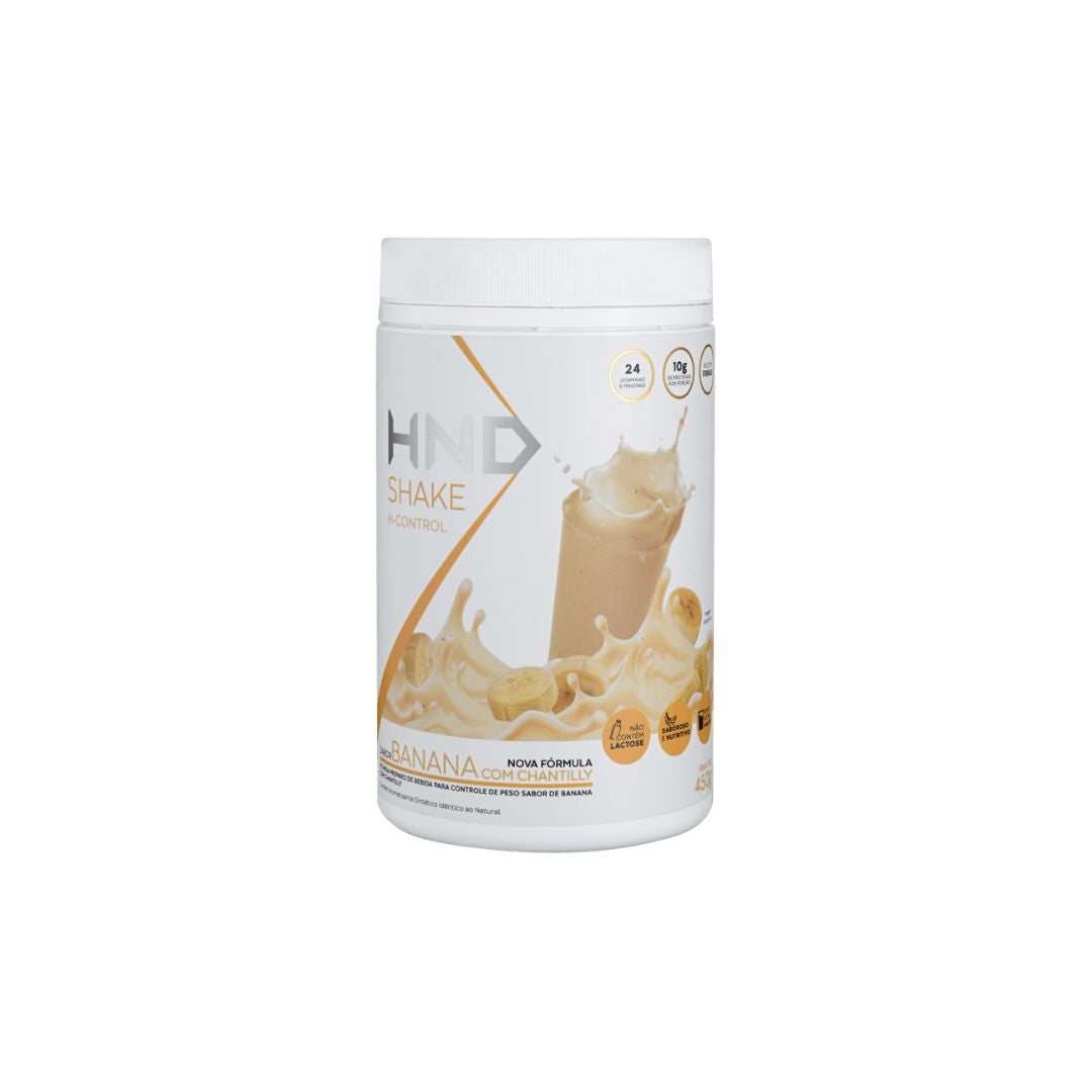 Boisson nutritive H-Control Banane avec Chantilly pour le contrôle du poids 450 g Hinode