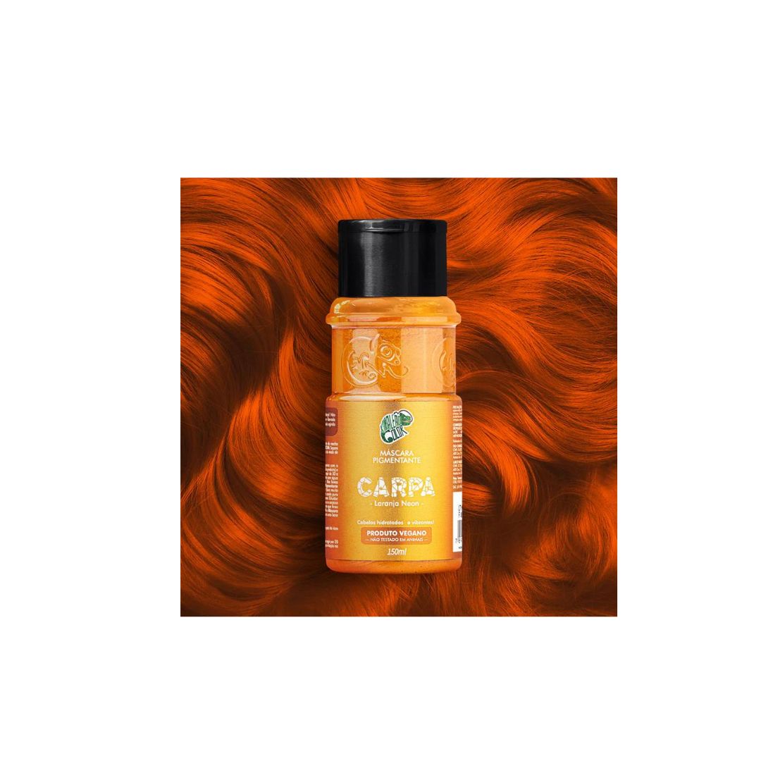 Kit de coloration capillaire Carpa Orange Tinting Pigment + Diluer Cream 2x 150ml Kamaleao