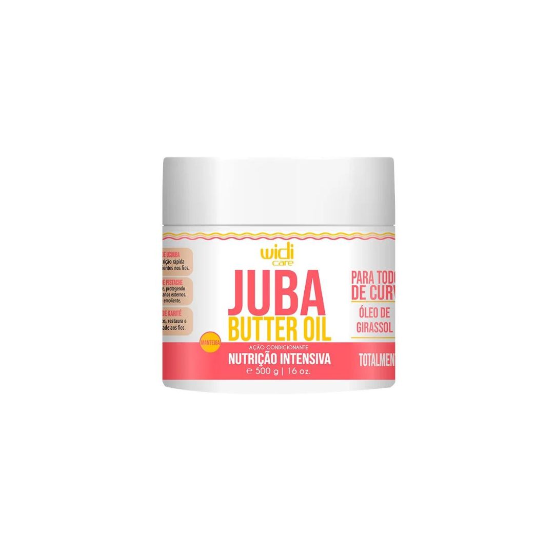 Traitement revitalisant intensif pour cheveux bouclés à l'huile de beurre de Juba 500 g Widi Care