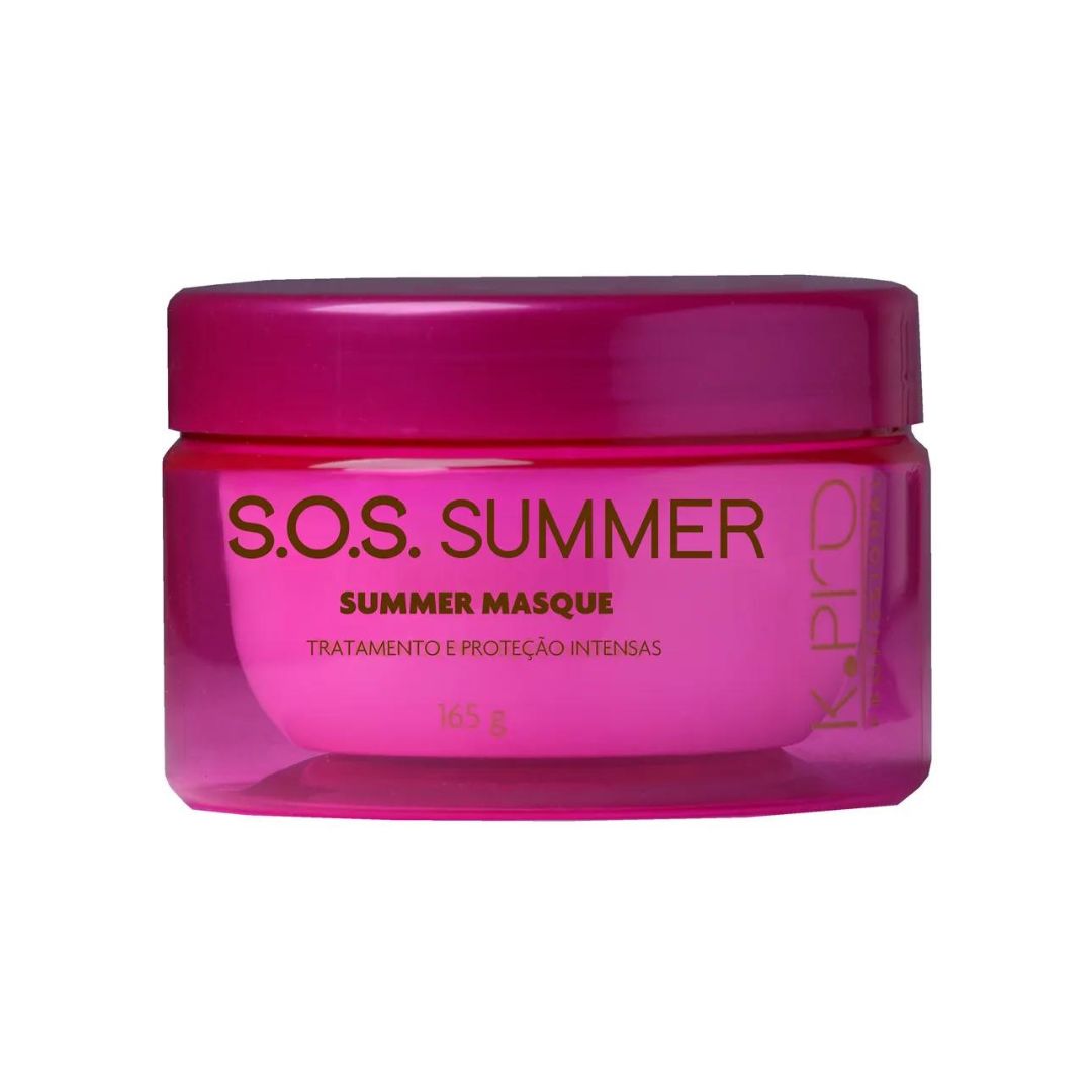 SOS Summer Masque Soin hydratant pour cheveux secs et abîmés 165 g K.Pro