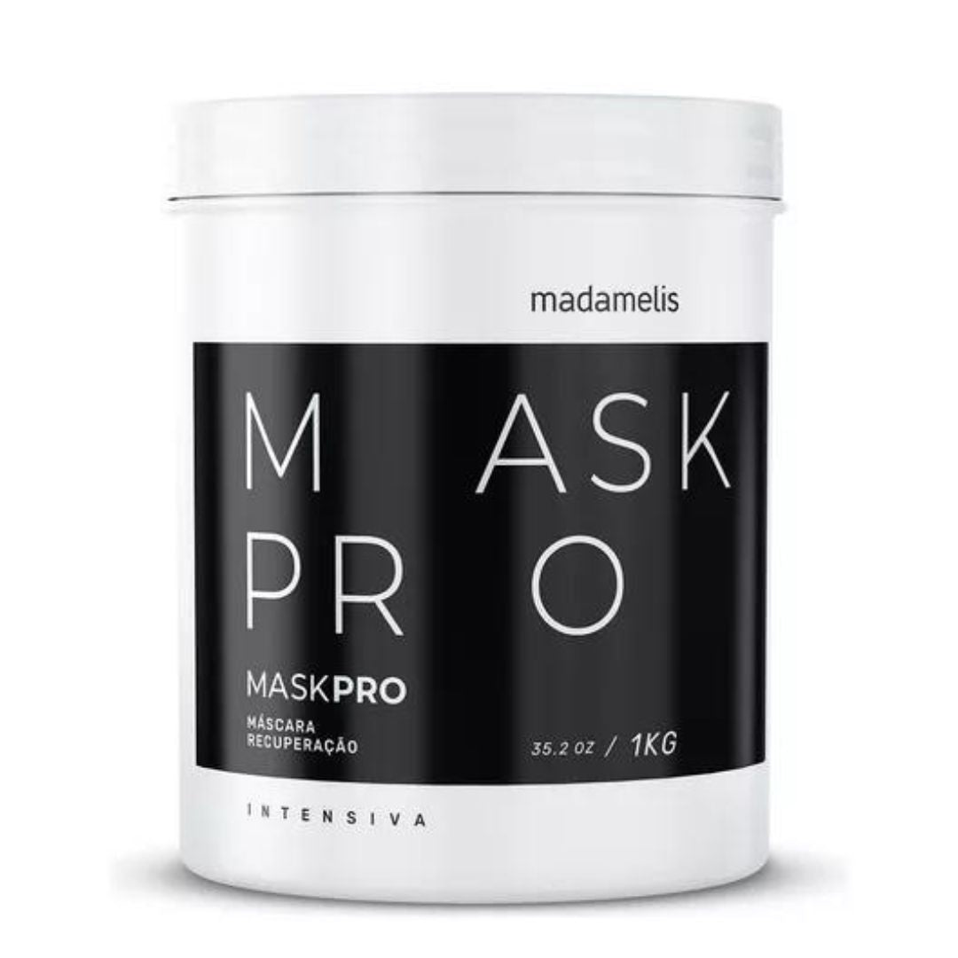 Masque Pro Soin Capillaire Régénérant Hydratant Antioxydant 1Kg Madamelis