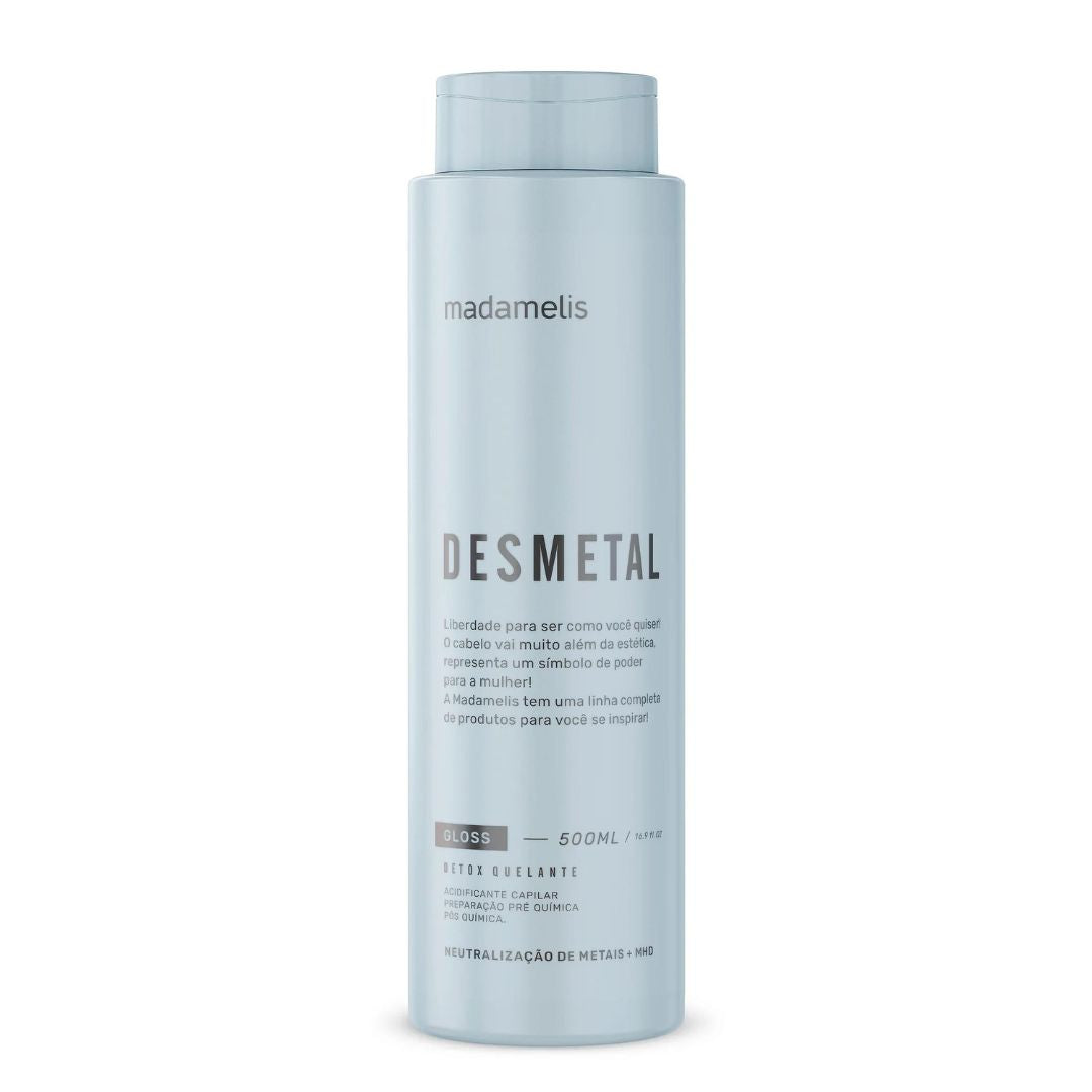 Desmetal Progressive Brush Soin Détox Lissant Cheveux 500g Madamelis