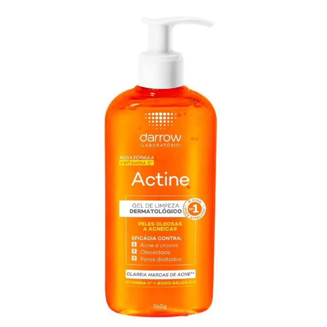 Actine Liquid Facial Soap Vitamin C Skin Care Daily Treatment 240g Darrow