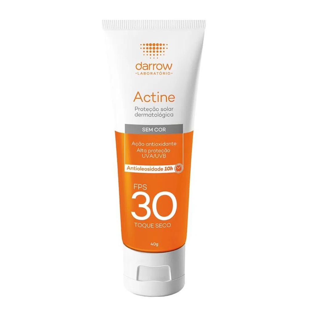 Actine Sunscreen FPS 30 Soin de la peau anti-sébum pour le visage 40 g Darrow