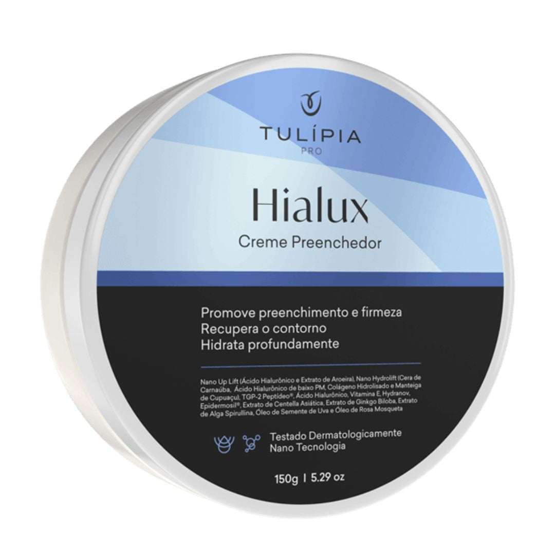 Crème de comblement faciale Hialux Acide hyaluronique Soin de la peau rajeunissant 150g Tupilia