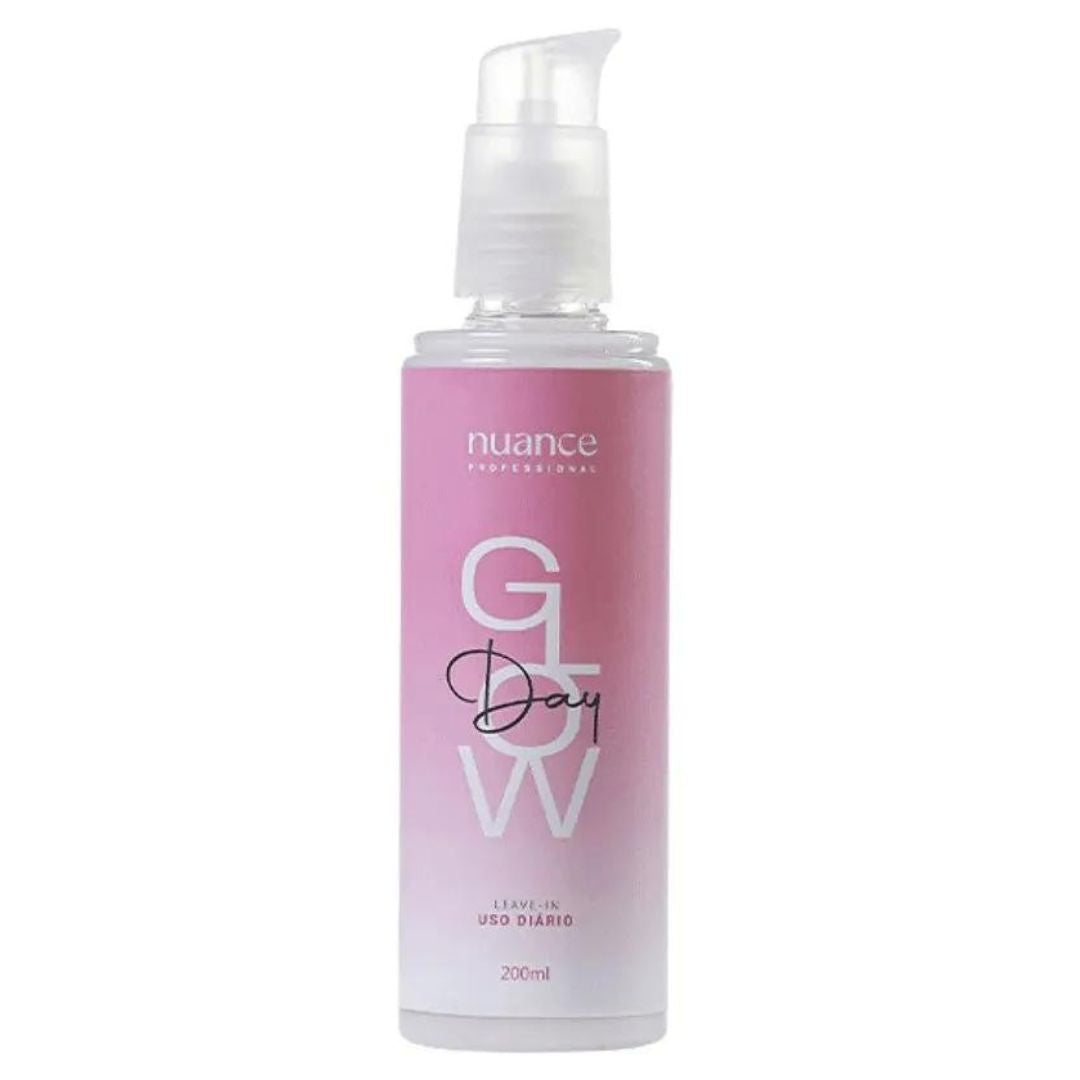 Glow Day Reconstructor Soin de finition et restauration de brillance sans rinçage pour cheveux 200 ml Nuance