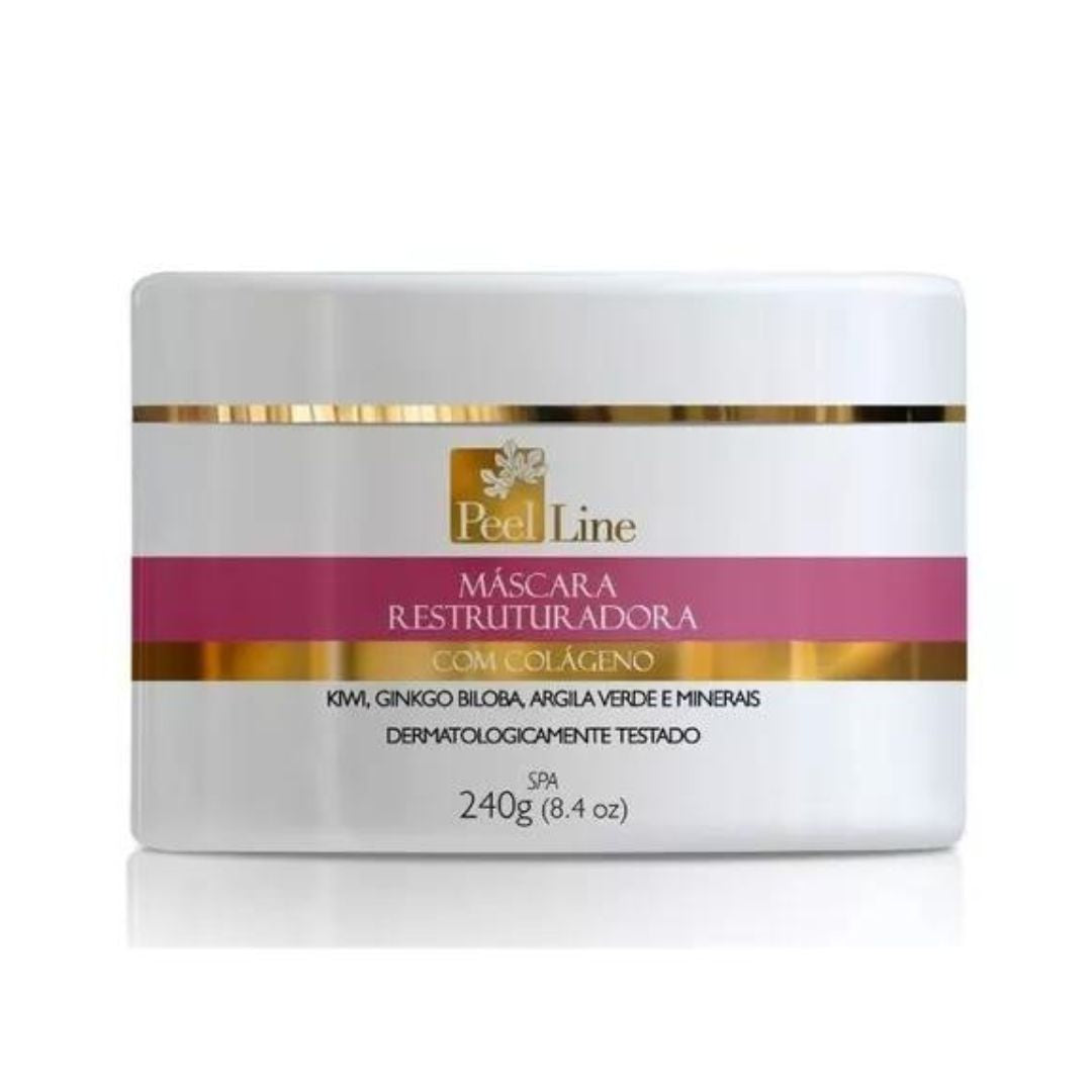 Masque facial restructurant au collagène Traitement rajeunissant 240 g Peel Line