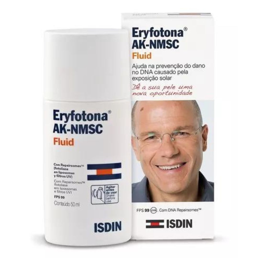 Fluide photoprotecteur Eryfotona AK-NMSC FPS99 Crème solaire pour le visage Soin de la peau Isdin