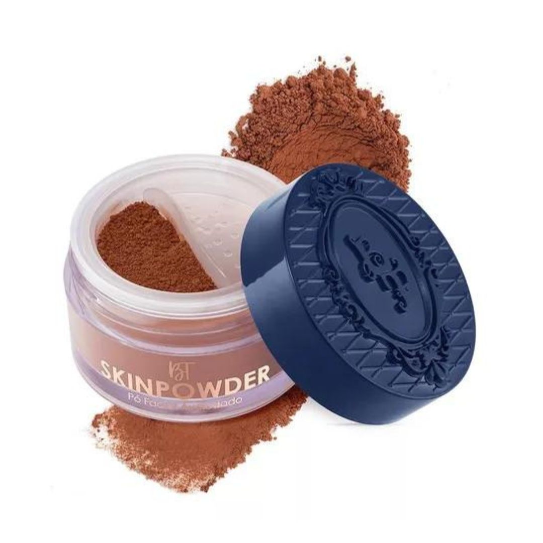 Poudre libre Velvety Facial Skinpowder Fond de teint couleur intense 20 g Bruna Tavares