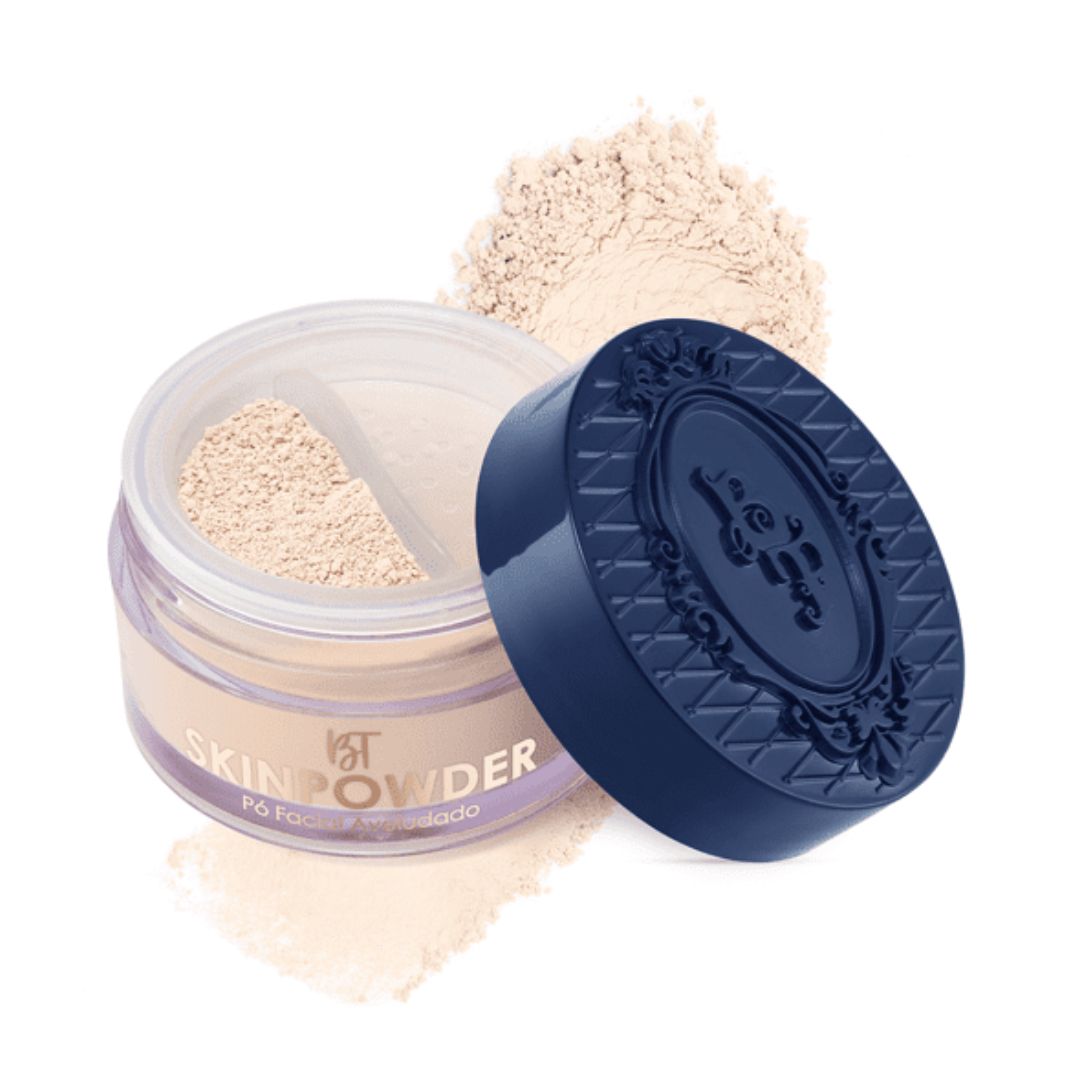 Poudre libre Velvety Facial Skinpowder Fond de teint couleur claire 20 g Bruna Tavares