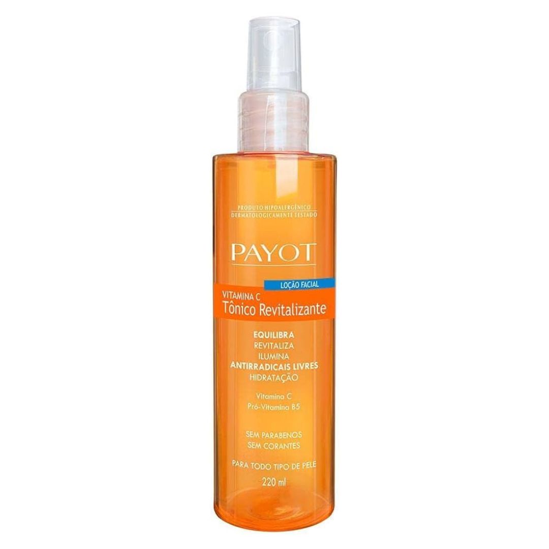 Lotion Tonique Revitalisante Vitamine C Soin Hydratant Visage Peaux Sèches 220ml Payot