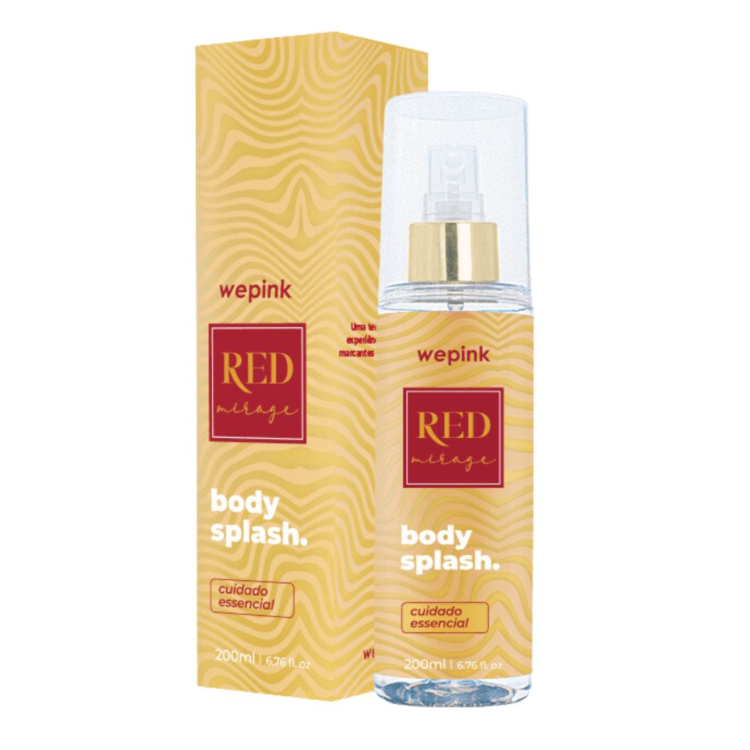 Virginia Fonseca Red Mirage Body Splash Deodorant Cologne 200ml We Pink