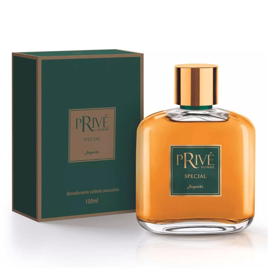 Prive Homme Special Deodorant Cologne Perfume Body Fragance 100ml Jequiti