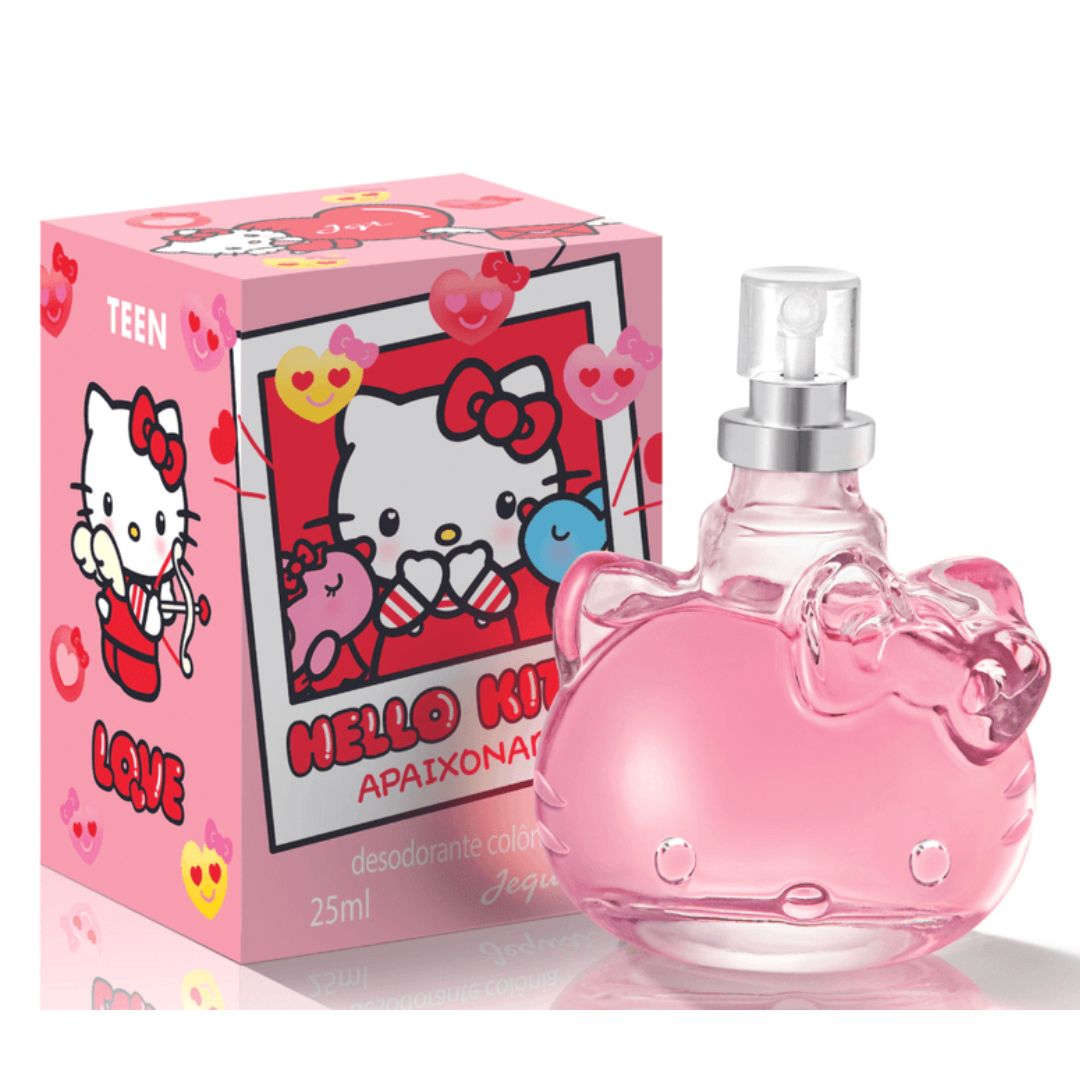 Déodorant Passionate Hello Kitty Cologne Parfum pour enfants 25 ml Jequiti