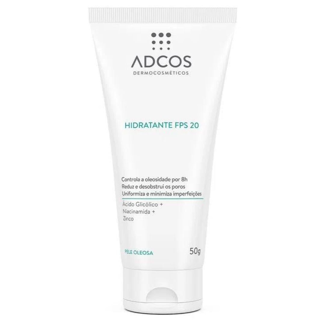 Crème hydratante quotidienne SPF 20 Solution grasse Soin du visage 50g Adcos