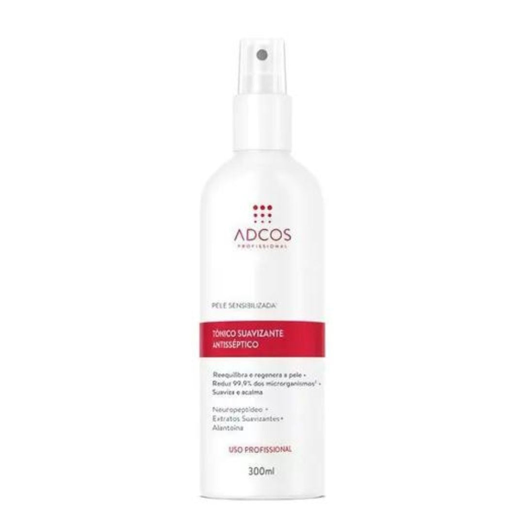 Antiseptic Soothing Tonic Facial Skin Care Hydration Treatment 300ml Adcos