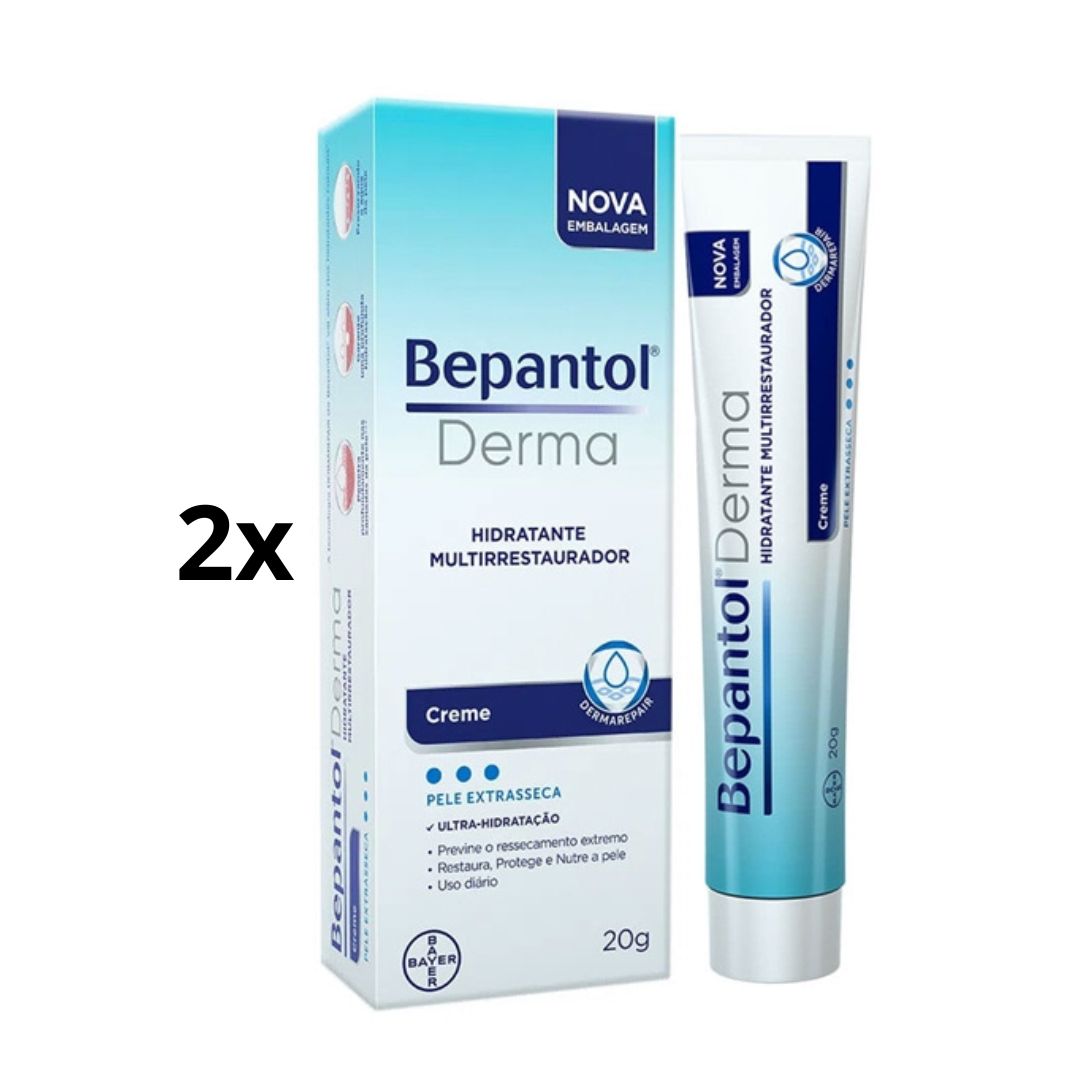 Lof ot 2 Bepantol Derma Pommade hydratante multi-réparatrice pour le corps 20 g