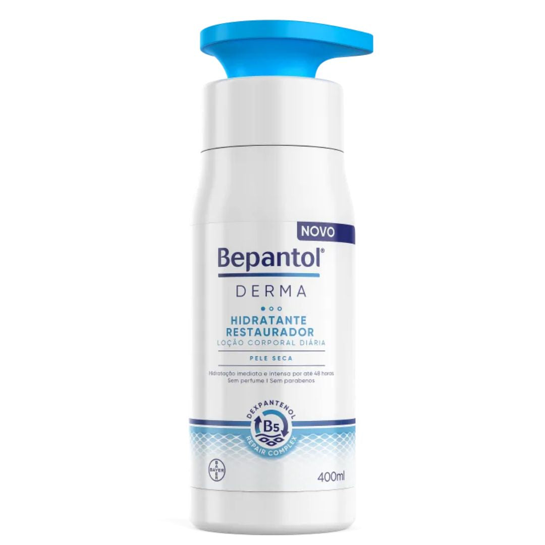 Bepantol Derma Restorative Moisturizer Body Lotion Skin Care Smoothing 400ml